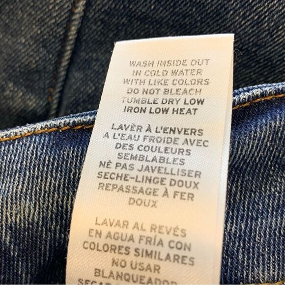 Good American Good Waist Crop Raw Edge Skinny Jeans Size 20 - Picture 8 of 10